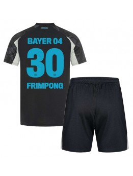 Bayer Leverkusen Jeremie Frimpong #30 Dječji Rezervni Dres kompleti 2024-25 Kratak Rukavima (+ kratke hlače)